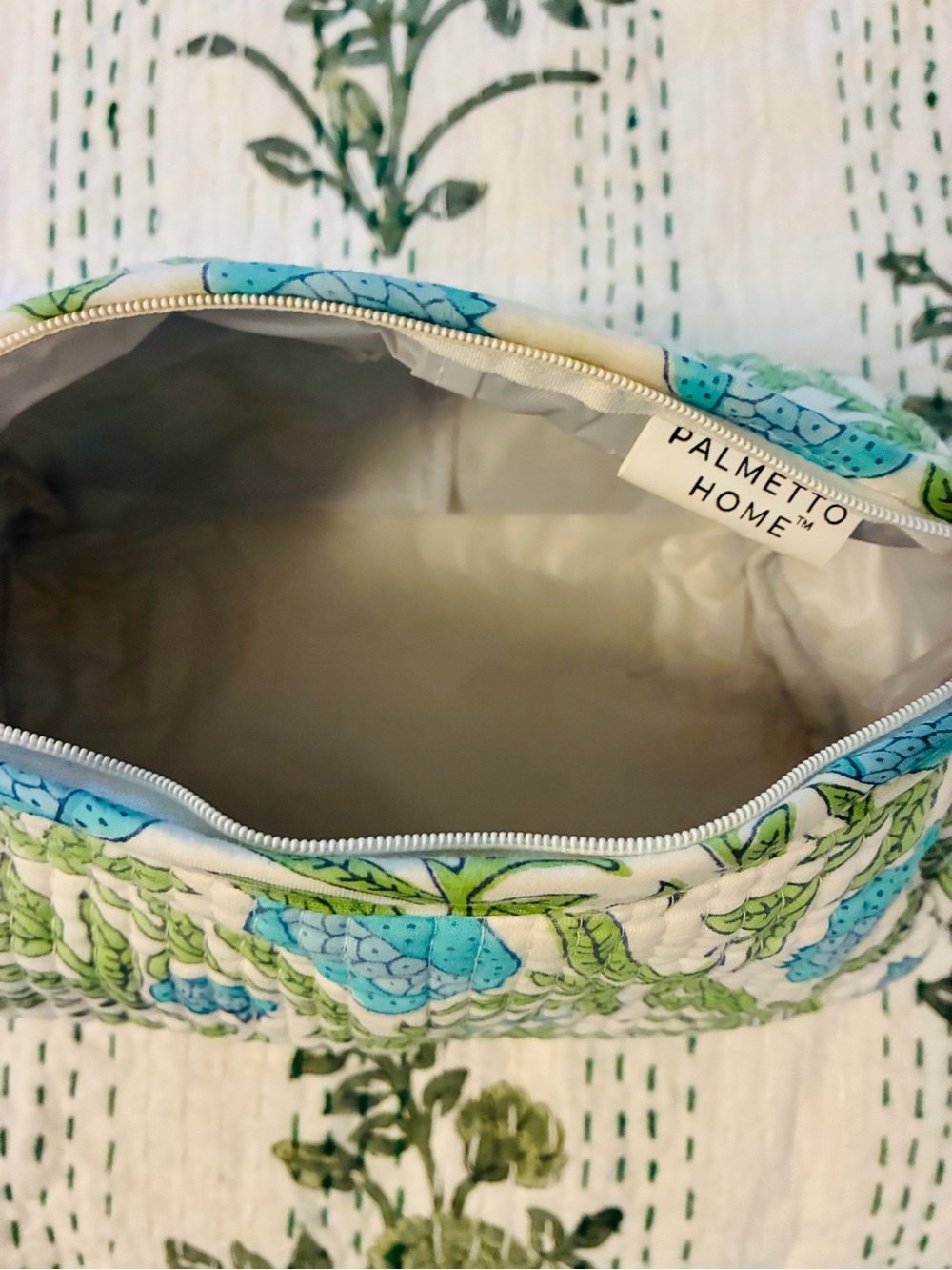 Block Print Toiletry Bag - Picture 4 of 4